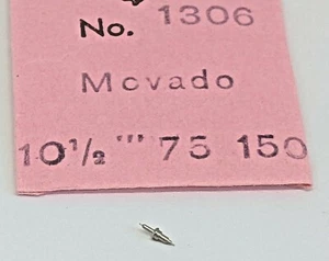 Movado caliber 75 150 150MN Balance staff Swiss made x 1 piece FREE Shipping - Picture 1 of 2