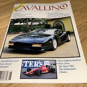 CAVALLINO FERRARI June / July 1991 - Daytona Spyder / Testarossa / Farina Coupe - Picture 1 of 13