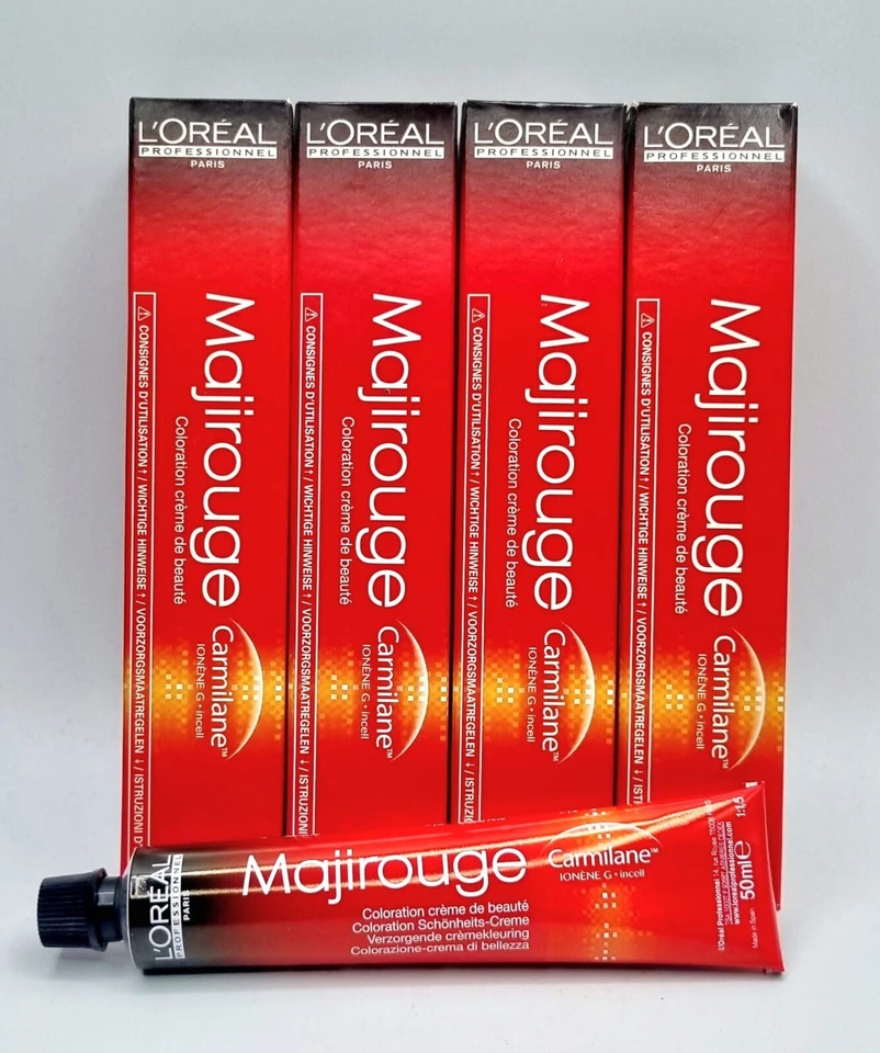 Loreal Majirouge Rubilane/Carmilane Verschiedene Nuancen Haarfarbe 50ml F80 - Bild 1 von 2
