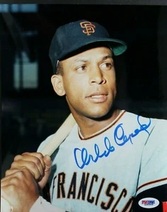 Orlando Cepeda San Francisco Giants HOF Autographed 8x10 Signed Photo PSA COA - Picture 1 of 3