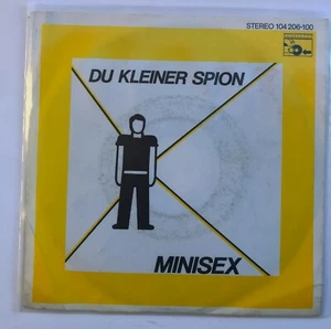 Minisex - Du kleiner Spion - Vinyl Single 1982 NDW Klassiker - Bild 1 von 2