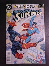 SUPERBOY #8! ZERO HOUR! NM- 1994 DC COMICS