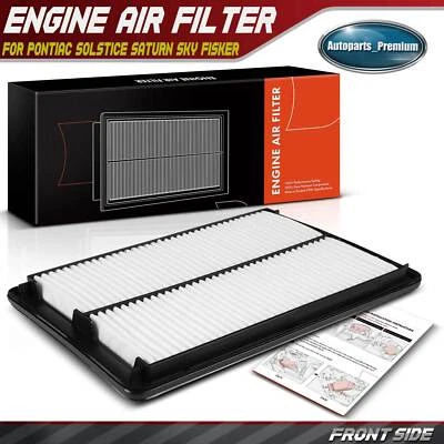 Engine Air Filter for Pontiac Solstice 06-09 Saturn Sky 07-10 Fisker Karma 2012 - Image 1 of 4