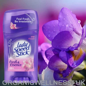 LADY SPEED STICK Invisible Dry Antiperspirant FRESH & ESSENCE Wild Freesia 48h - Picture 1 of 5