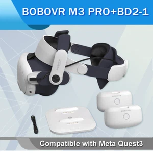 BOBOVR M3 Pro Twin Battery Combo Head Strap Compatible with Meta quest 3 - Picture 1 of 11