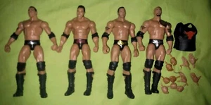 Mattel WWE Elite The Rock Wrestling Figure Lot Final Boss Dwayne Johnson  - Picture 1 of 17