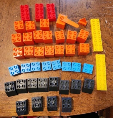 Amloid Kids at Work 44 Piece Interlocking Building Block Set   - Image 1 of 4