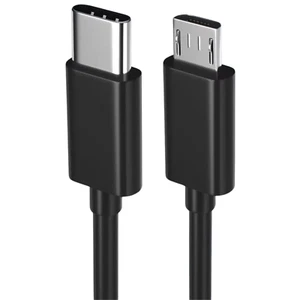 Cable de transferencia de datos y sincronización OTG macho a micro USB tipo C - Reino Unido - Imagen 1 de 9