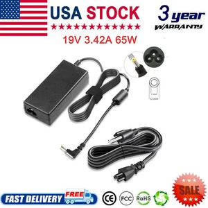 AC Adapter Charger for Toshiba Satellite L645 L645D L655 L655D L675 L675D L745  - Afbeelding 1 van 8