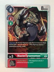 Digimon Nuevo Awakening MasterTyrannomon BT8-016 C CASI NUEVO/M - Imagen 1 de 1