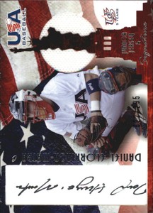 2006-07 (TEAM USA) USA Baseball Sig. Jersey Black #27 Daniel Elorriaga-Matra