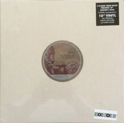 MILES DAVIS - Prestige 10-Inch LPs Collection, V. 1  5-disc box New SEALED vinyl - Image 1 of 2