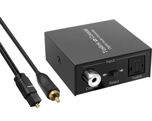 Convertitore audio digitale da ottico a coassiale o da coassiale a ottico, bidiretto.....221 - Foto 1 di 7