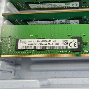 Hynix / Micron 8GB DDR4-2666 RDIMM PC4-2666 ECC REG Memory RAM - Picture 1 of 2