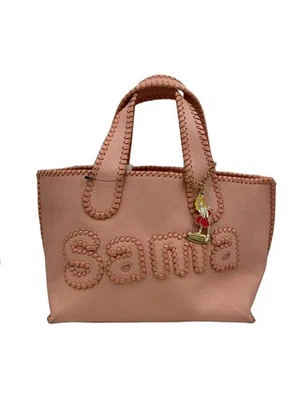 Bolso de hombro Samantha Thavasa en imitación de cuero, rosa, liso Foto 1 de 4