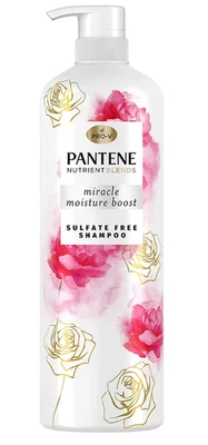 Pantene Nutrient Blends Miracle Moisture Boost with Rose Water Shampoo, 30.0 oz - Image 1 of 4