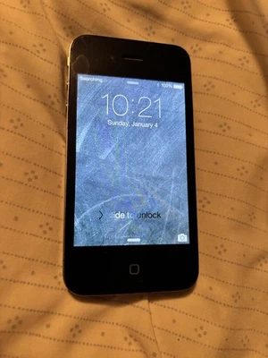 Parts Only Apple iPhone 4 A1332 Black No Password Parts Only - Image 1 of 4