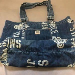 Hysteric Glamour Women Bag Mini Denim Tote Mother Limited Edition VHTF Popular P - Picture 1 of 9