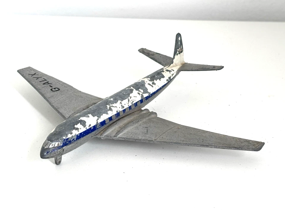 Dinky Toys De Haviland Comet Airliner 702 1955 BOAC diecast clásico de colección Foto 1 de 4