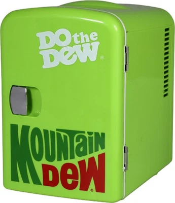 Mountain Dew MIS134MD, mini refrigerador/congelador personal portátil, 4 litros Foto 1 de 4