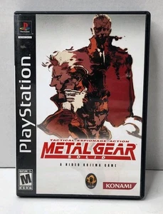 Metal Gear Solid (PS1, 2-Disc) w/ Manual - DVD Case from Essential Collection - Picture 1 of 5