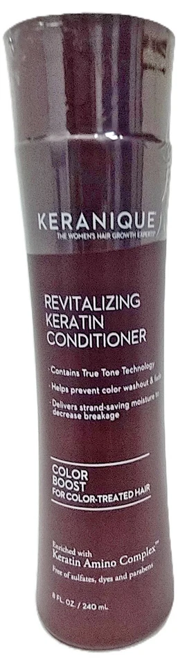 Keranique Revitalizing Keratin Conditioner Color Boost 8oz
