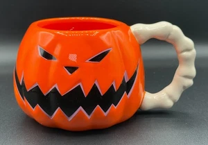 Disney Nightmare Before Christmas Pumpkin King Stoneware Mug Jack Skellington - Picture 1 of 2