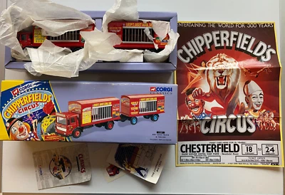 Corgi Classics 97889 Chipperfields AEC Cage Truck & Trailer-  Ltd Edition 1995 - Bild 1 von 4