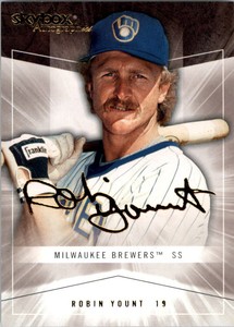 2005 SkyBox Autographics Insignia #80 Robin Yount GT /150 - NM-MT