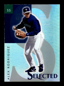 1998 Select Selected # 6 Alex Rodriguez Promo Sample Card (B65) Seattle Mariners - Picture 1 of 2