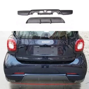 Kit ABS parachoques difusor trasero ajuste labial para Smart Fortwo 453 2015-2019 - Imagen 1 de 4