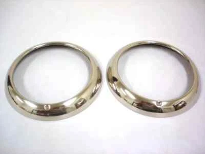 1948 - 1955 Ford пикап 49 - 50 пассажирский автомобиль SS фары кольца обод пара - Изображение 1 из 3