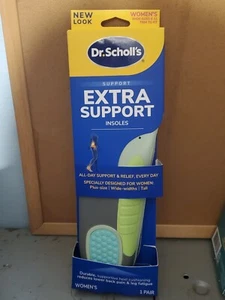 Dr.Scholls Womens Extra Support Orthotics Size 6-11 Shoe Insole Inserts NEW - Picture 1 of 2