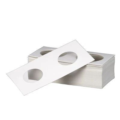 25 mm Coin Holder Flips Staple Cardboard 2x2 2" Storage Australian Display Kit - image 1 of 4