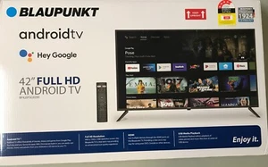 Blaupunkt 42" Full HD Smart TV w/ Android - Pre-Owned, Fully Tested, WiFi, HDMI - Picture 1 of 2