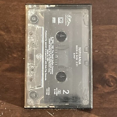 Nirvana ‎Lithium Cassette Tape Single Been A Son  Kurt Cobain 91 TAPE ONLY - Image 1 of 4