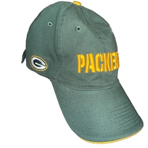 Reebok NFL On Field Green Bay Packers Hat Cap Adjustable Football Dad Mens VTG - Picture 1 of 7