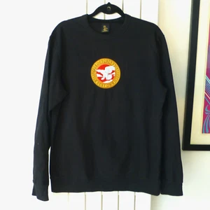 October's Very Own OVO Black Cotton Long Sleeve Pullover Sweater for Men Size M - Picture 1 of 6