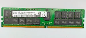 HMAA8GR7AJR4N-XN HYNIX 64GB (1X64GB) 2RX4 PC4-3200AA DDR4-3200MHz ECC RDIMM Clou - Picture 1 of 2