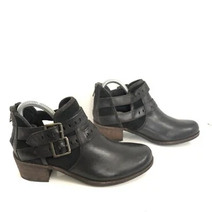 UGG Patsy Black UggPure Shearling Lining Ankle Boots Womens Size 6.5 1010203 New - Picture 1 of 8