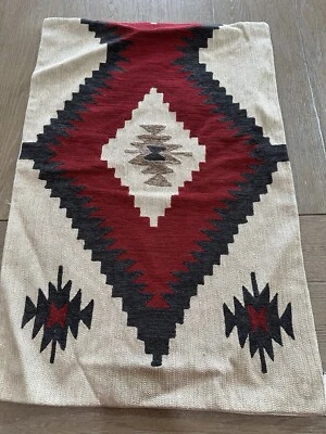 Pottery Barn Dorie Crewel Pillow cover 20x30" Southwest Boho - Image 1 of 2