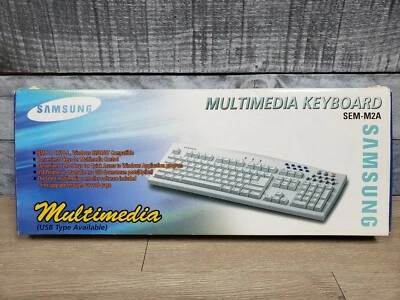 Samsung Multimedia Keyboard Model SEM-M2A C3 - Image 1 of 4