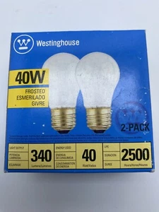 Westinghouse Lighting 40-Watt A15 Appliances Light Bulb Frosted CEILING FAN - Picture 1 of 6