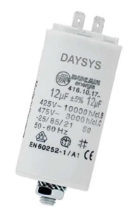 12 µF Motorkondensator Betriebskondensator 12uF Steckanschluß Kondensator Ducati - Bild 1 von 3