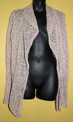 Cárdigan grande manga acampanada One Girl Who... suéter frente abierto Anthropologie Foto 1 de 4