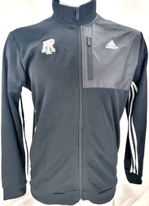 NEW Rhode Island Rams Black Adidas Tranisitional Tracktop FZ Jacket Men's XL - Picture 1 of 9