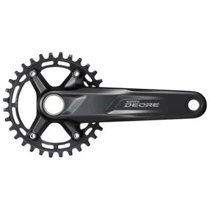 SHIMANO Deore FC-M5100-1 Black Crankset 1x10/11-Speed - Picture 1 of 3