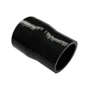 1.5"- 2.1" (38mm-54mm)Silicone Elbow Coupler Reducer Intercooler Hose BLACK - Bild 1 von 2