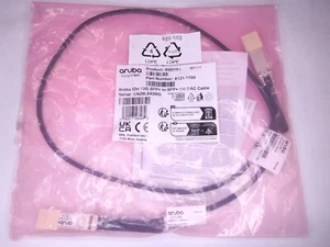 HPE Aruba Instant On 10G SFP+ to SFP+ 1m DAC Cable R9D19A 8121-1789 (052925) - Photo 1/3