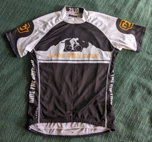 PRIMAL Univ of Colorado Buffalo Classic Cycling Jersey Bicycle Mens L Black CU - Picture 1 of 6